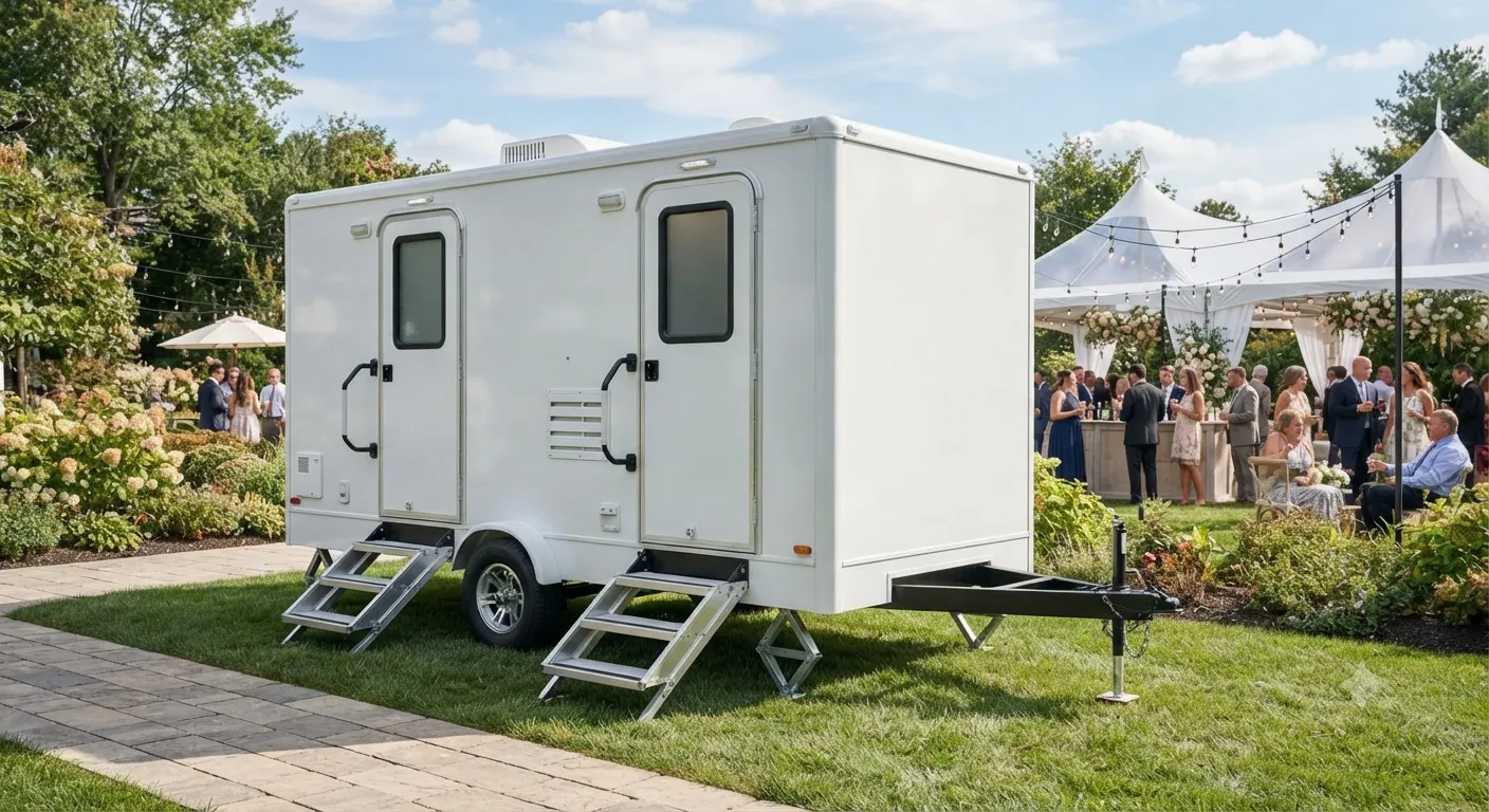 2 Stall Restroom Trailer in East Pensacola Heights, FL