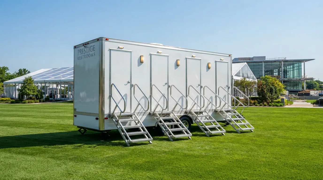 4 Stall Restroom Trailer in East Pensacola Heights, FL